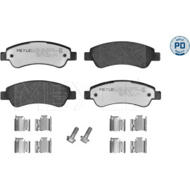 MEYLE Bremsklötze Hinterachse Platinum 025 244 6519/PD MEYLE Bremsklötze Hinterachse Platinum 025 244 6519/PD
