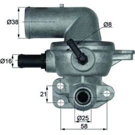 BEHR Thermostat, Kühlmittel TI 133 88D