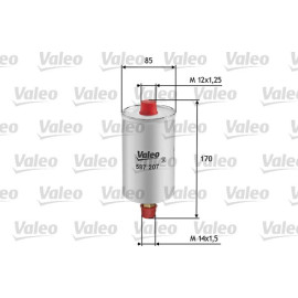 Valeo Kraftstofffilter 587207 Valeo Kraftstofffilter 587207