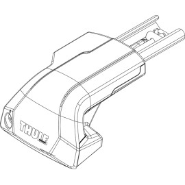 Thule Dachträgerfuß rechts komplett 1500054248 für Edge Flush Rail Thule Dachträgerfuß rechts komplett 1500054248 für Edge Flush Rail