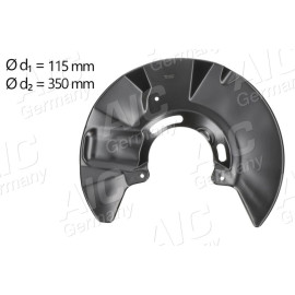 BREMSANKERBLECH V L VERZINKT D:308MM 9568377 BREMSANKERBLECH V L VERZINKT D:308MM 9568377