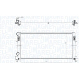 Magneti Marelli Motorkühler 350213166200
