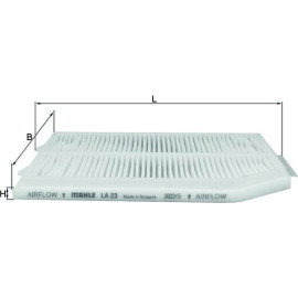 MAHLE Filter, Innenraumluft LA 23