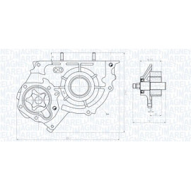 Magneti Marelli Ölpumpe 351516000003