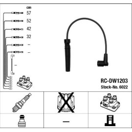RC-DW1203 NGK - Zündkabelsatz 6022