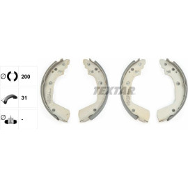 Bremsbacken Suzuki Swift 1.3-1.5 05 91078600