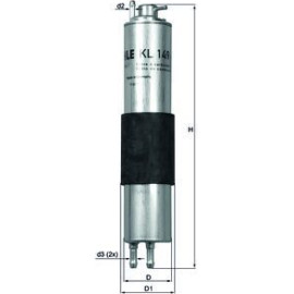 MAHLE Kraftstofffilter KL 149 MAHLE Kraftstofffilter KL 149