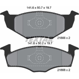 Textar Bremsbelagsatz 2186603 Textar Bremsbelagsatz 2186603