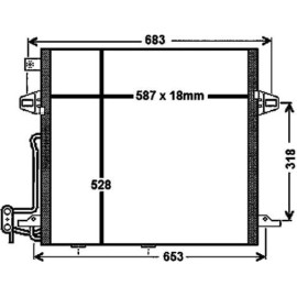 Kondensator, Klimaanlage AC 756 000P
