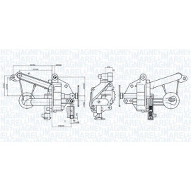 Magneti Marelli Ölpumpe 351516000016