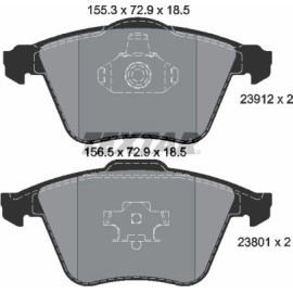 Bremsbelagsatz Volvo P. S40/V50 04-/Saab 9-3 Ko A 17 2391201