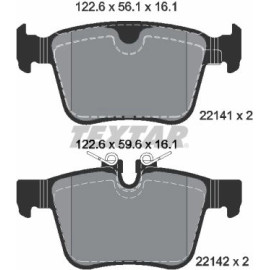 Bremsbelagsatz Volvo T. S90/V90/Xc90 2.0 14 2214101