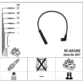 RC-KA1202 NGK - Zündkabelsatz 4077