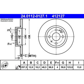 24.0112-0127.1 ATE Bremsscheibe Fiat S. 500/Bravo/Brava/Panda 95 24.0112-0127.1 24.0112-0127.1 ATE Bremsscheibe Fiat S. 500/Bravo/Brava/Panda 95 24.0112-0127.1