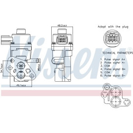 Nissens AGR-Ventil 98341