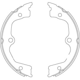 Bremsbacken GS8821