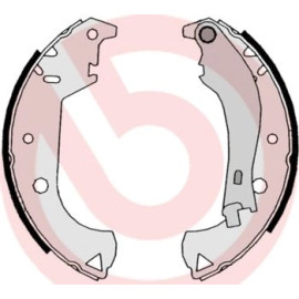 Bremsbackensatz HA S 23 524