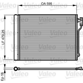 Valeo Klimakondensator 814192