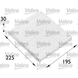 VALEO Innenraumfilter 698512