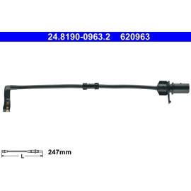 ATE Bremsbelagverschleißsensor 24.8190-0963.2