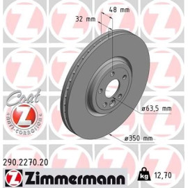 52 481 056 Bremsscheibe VA 290.2270.20