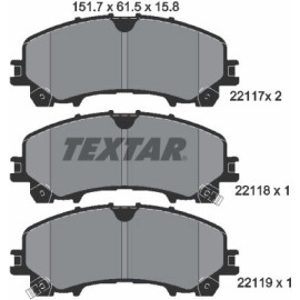 Bremsbelagsatz Infiniti P. Q50 Hybrid 13 2211701