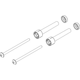 Thule Epos Number Plate Holder Pins 1500055030 Thule Epos Number Plate Holder Pins 1500055030