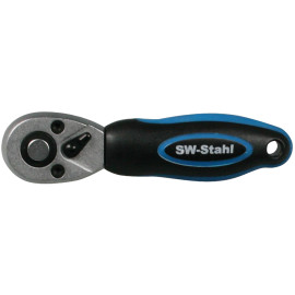 SW-Stahl Umschaltknarre, extra kurz 1/4Z 05710SB