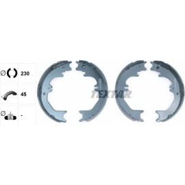 Handbremsbacken Toyota Land Cruiser 4.2Td, 4.7V8 98 91066200