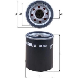 Mahle Original Ölfilter OC 602 Mahle Original Ölfilter OC 602