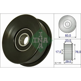 Umlenk-/Führungsrolle, Keilrippenriemen 532 0730 10