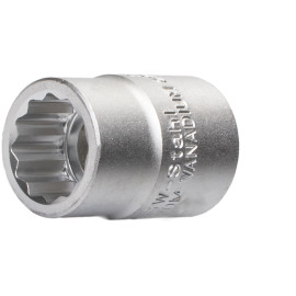 SW-Stahl Steckschlüsseleins. 24 mm 20 mm 07663L-24