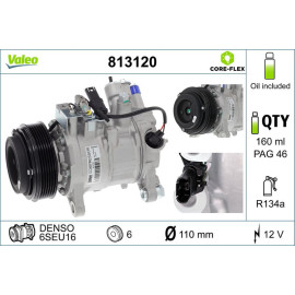 VALEO Kompressor, Klimaanlage 813120