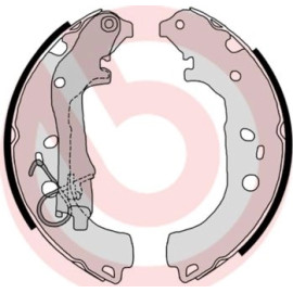 Bremsbackensatz HA S 23 518