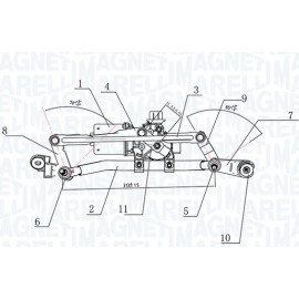 SCHEIBENREINIGUNGSANLAGE TGE775NM