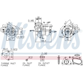 NISSENS Turbolader 93732