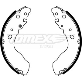 TOMEX brakes Bremsbackensatz TX 22-03
