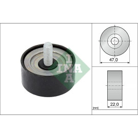 Umlenk-/Führungsrolle, Keilrippenriemen 532 1001 10