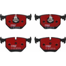 TRW Bremsbelagsatz BMW 3/7/X3/X5 00-11 Dtec Cotec GDB1530DTE TRW Bremsbelagsatz BMW 3/7/X3/X5 00-11 Dtec Cotec GDB1530DTE
