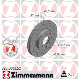 80 481 021 Sport Bremsscheibe VA Sport 320.3803.52
