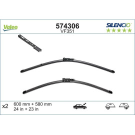 VM351 VALEO Silencio X.TRM Wischer 574306