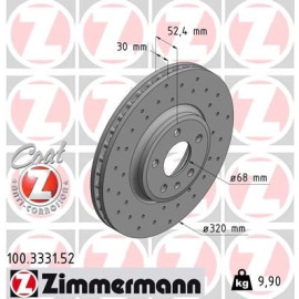 12 481 047 Sport Bremsscheibe VA Sport 100.3331.52 12 481 047 Sport Bremsscheibe VA Sport 100.3331.52