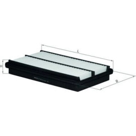 MAHLE Luftfilter LX 1075 MAHLE Luftfilter LX 1075