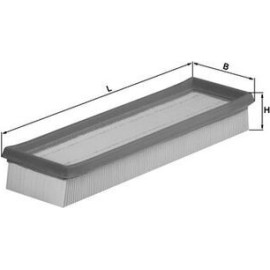 MAHLE Luftfilter LX 509 MAHLE Luftfilter LX 509
