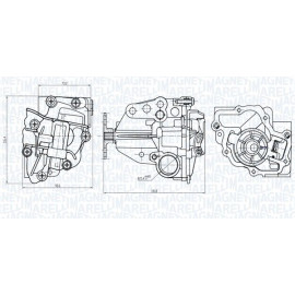 Magneti Marelli Ölpumpe 351516000066