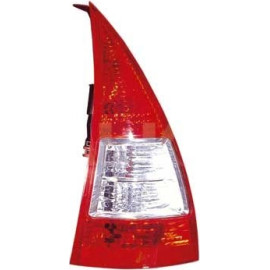 2201854 Alkar Heckleuchte 2201854 - links ohne Lampenträger rot/weiß 2201854 Alkar Heckleuchte 2201854 - links ohne Lampenträger rot/weiß