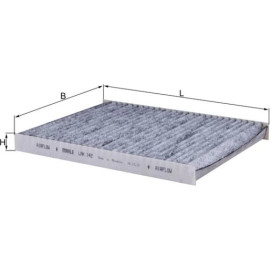 MAHLE Filter, Innenraumluft LAK 142