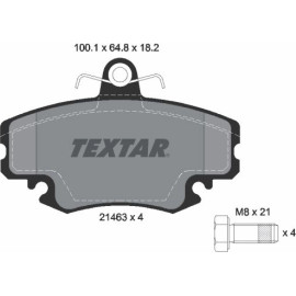Textar Bremsbelagsatz 2146306 Textar Bremsbelagsatz 2146306
