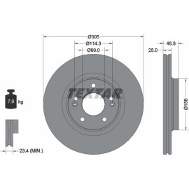 Bremsscheibe 92292205