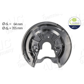 BREMSANKERBLECH H L VERZINKT D 282MM 9545875 BREMSANKERBLECH H L VERZINKT D 282MM 9545875